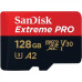 Sandisk Extreme Pro 128GB MicroSDXC UHS-I Memory Card